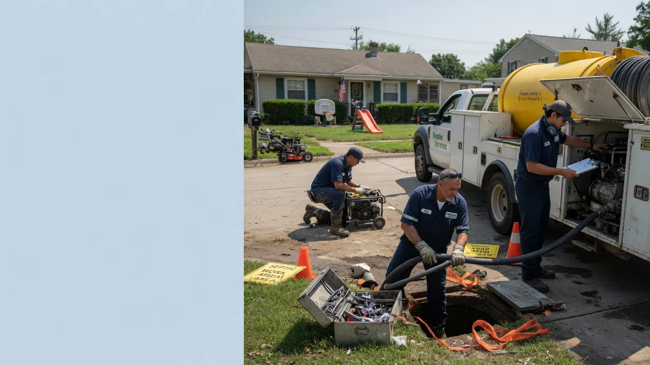 Septic Tank Pumping in Spanishburg, WV near me